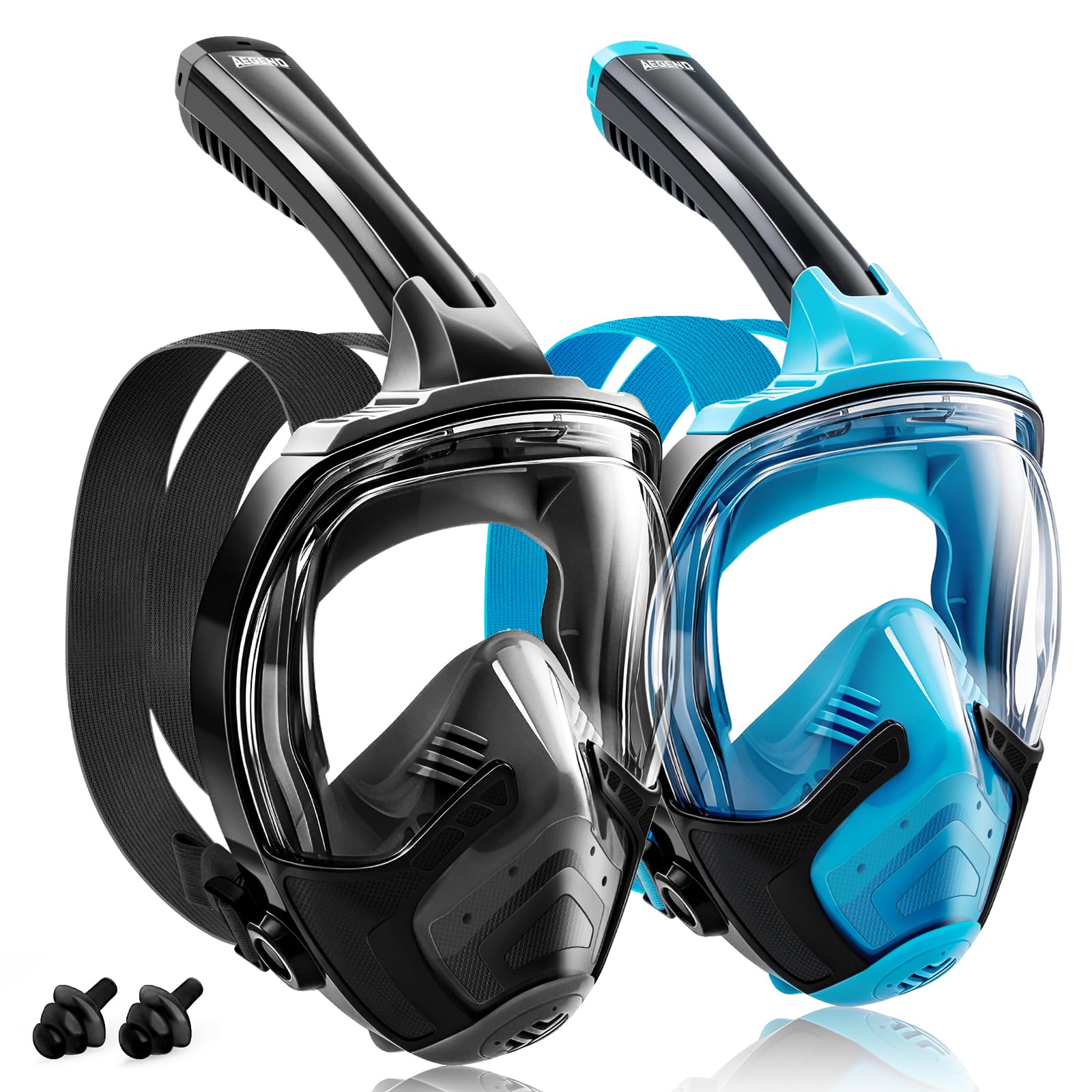Aegend Full Face Snorkel Mask