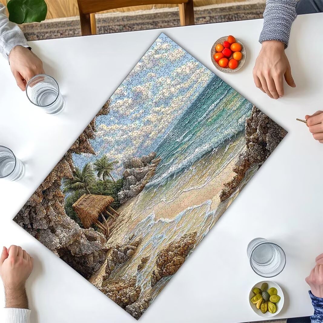 Puzzle Playa, Puzzle 1500 Piezas para Adultos, Regalo Mujer/Hombre -2433