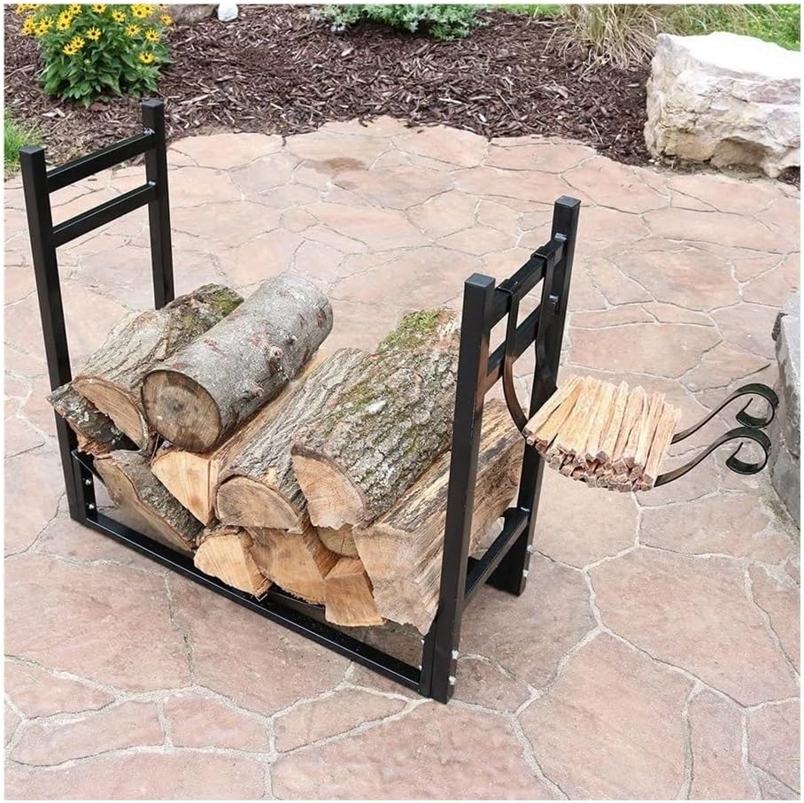Fire Wood Holder Indoors Firewood Rack Indoor Outdoor Storage Wood Rack Shelf Putting Firewood Rack Simple Wood Storage Racks Firewood Storage Rack