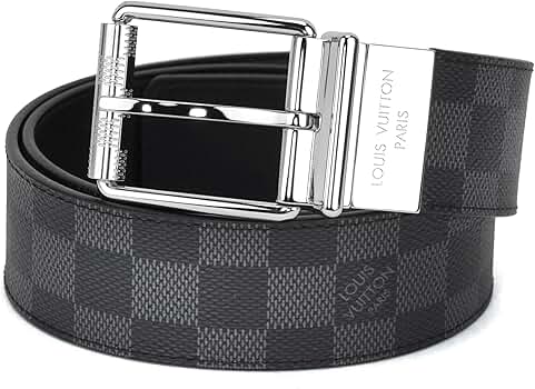 t*a様 LOUIS VUITTON ダミエ ブラック ベルト 楽天市場】【未使用品】 ルイヴィトン ベルト メンズ LVダミエ