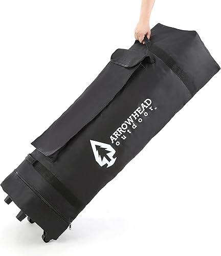 Miniatura 16 de ARROWHEAD OUTDOOR Toldo desplegable de 10 x 20 pies y refugio instantáneo, fácil instalación para una persona, construcción de tela 300D resistente