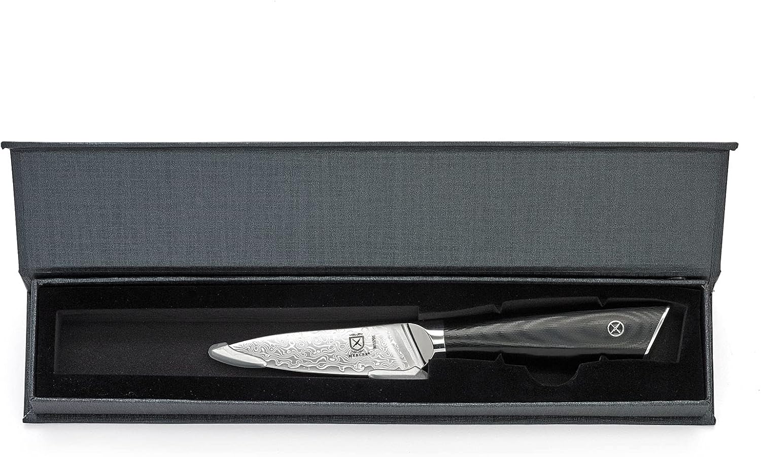 Mercer Culinary M13791 Premium Grade Super Steel, 3.5-Inch Paring Knife, G10 Handle