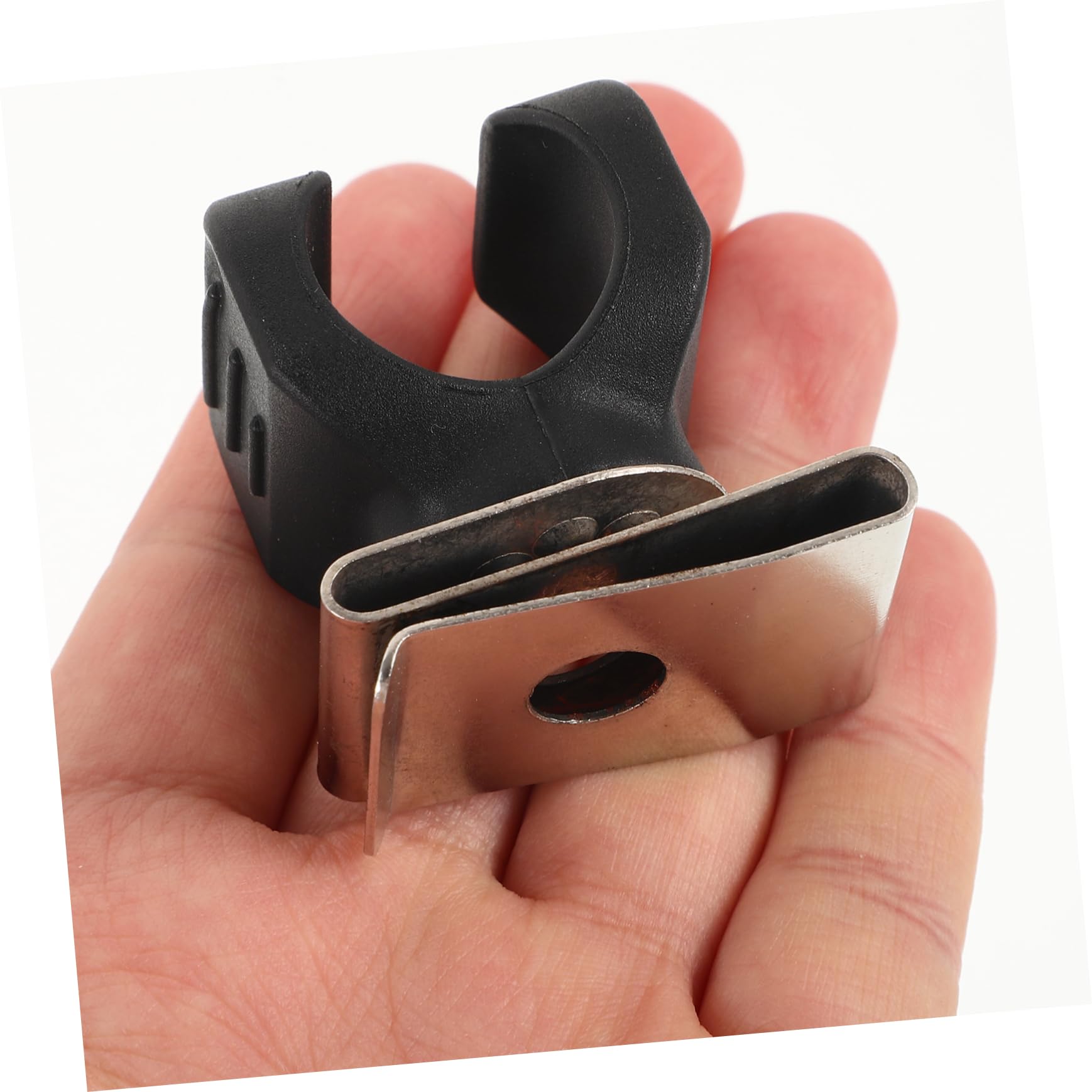Supporto Clip Torcia Elettrica Casco Sicurezza 20-27 Mm, Accessorio Elmetti Fissaggio Sicuro
