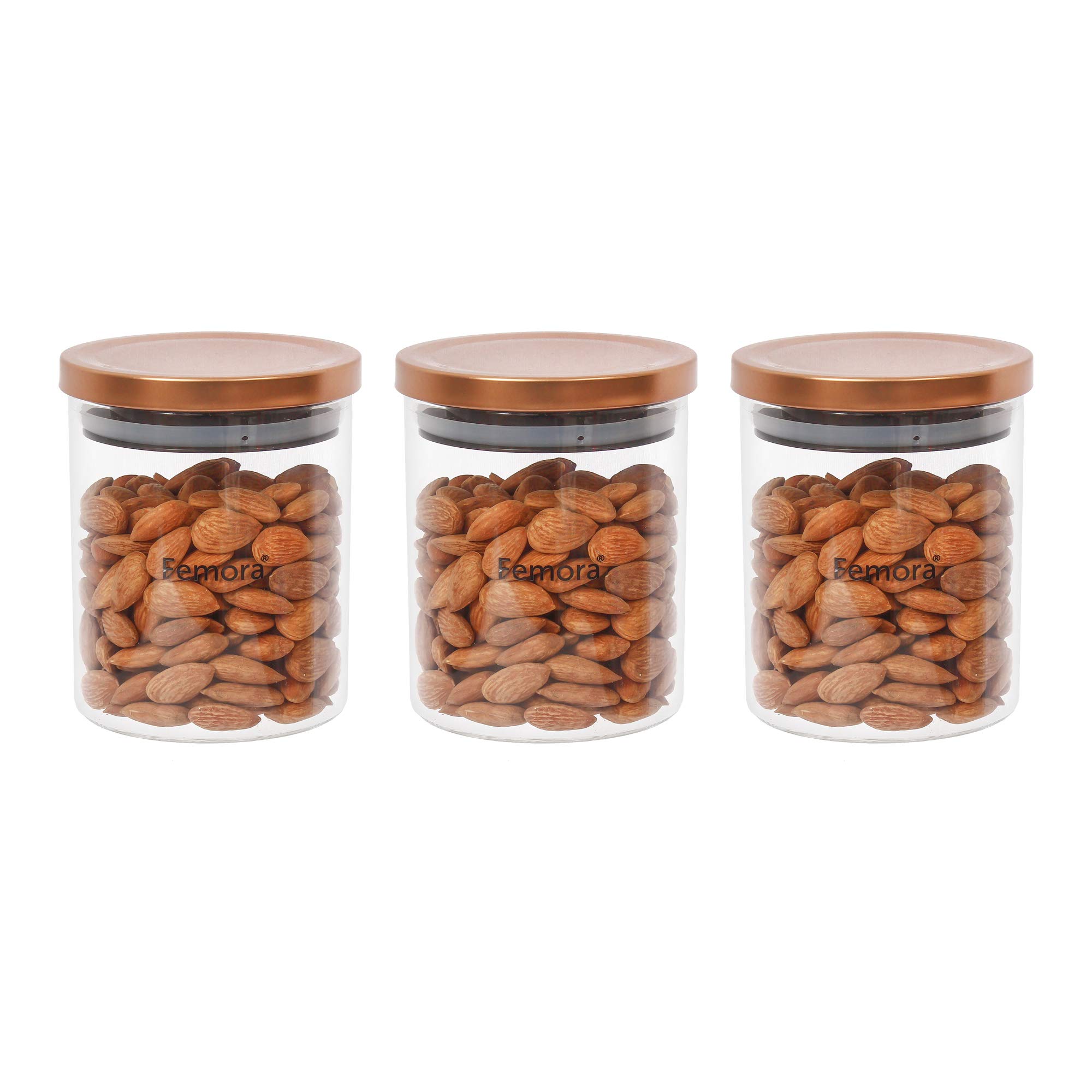 See full amazon price history chart for Femora Borosilicate Glass Jar with Golden Metallic Lid, Jars for Kitchen Storage - 300 ml/gm, Set of 2, Free Replacement of Lids Femora Borosilicate Glass Jar with Golden Metallic Lid, Jars for Kitchen Storage - 300 ml/gm, Set of 2, Free Replacement of Lids (B0BLK762RD) Amazon Price History, Amazon Price Tracker