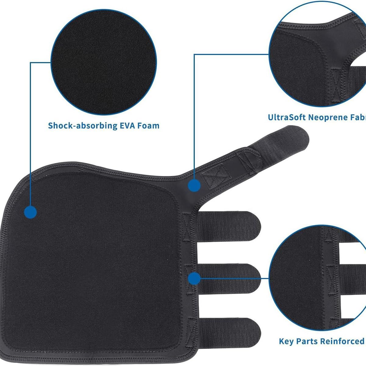 Sarini 2 Protectores de Patas traseras para Caballos, Protectores de tendones, Correas de protección anticolisión para Caballos, Equipo de Entrenamiento y protección