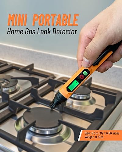 Miniatura 2 de Detector de fugas de gas detector de gas natural y propano VITITE para localizar fuentes de fugas de gas combustibles para el hogar y RV (incluye 2