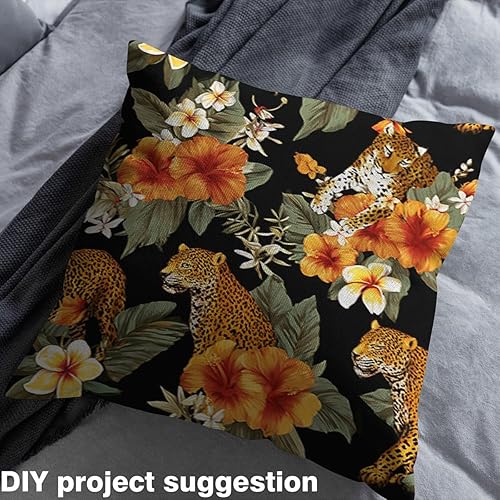 Miniatura 3 de The Yard - Tela impermeable con patrón de guepardo de The Yard con estampado de leopardo africano, animales salvajes, tela de bricolaje para el