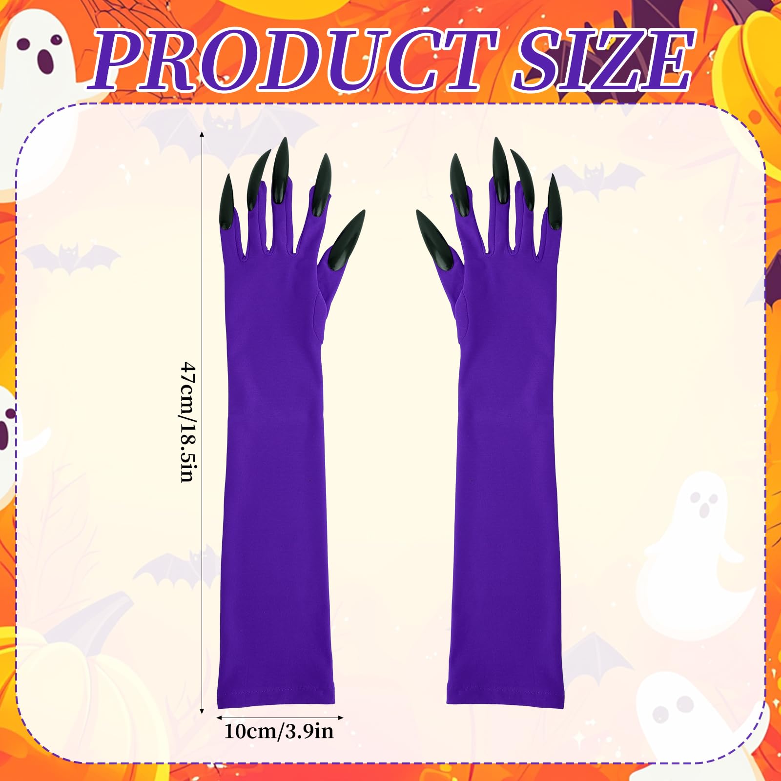 Goktvai Halloween Claw Gloves - Image 2