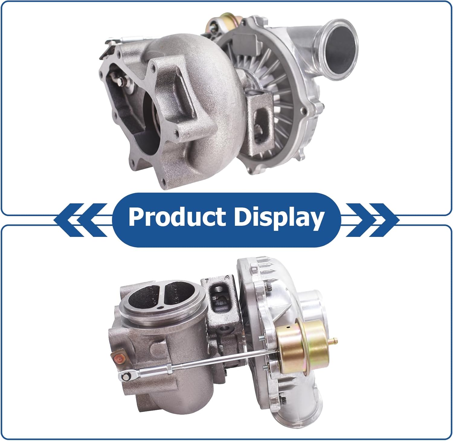 WFLNHB GTP38 Turbo 1831339C91 Turbocharger Replacement for Powerstroke Diesel F250 F350 7.3L 1998-1999 1825878C91 471128-9010