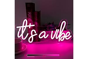 It's a Vibe Neon Sign - Vibrant Wall Art for Groovy Spaces