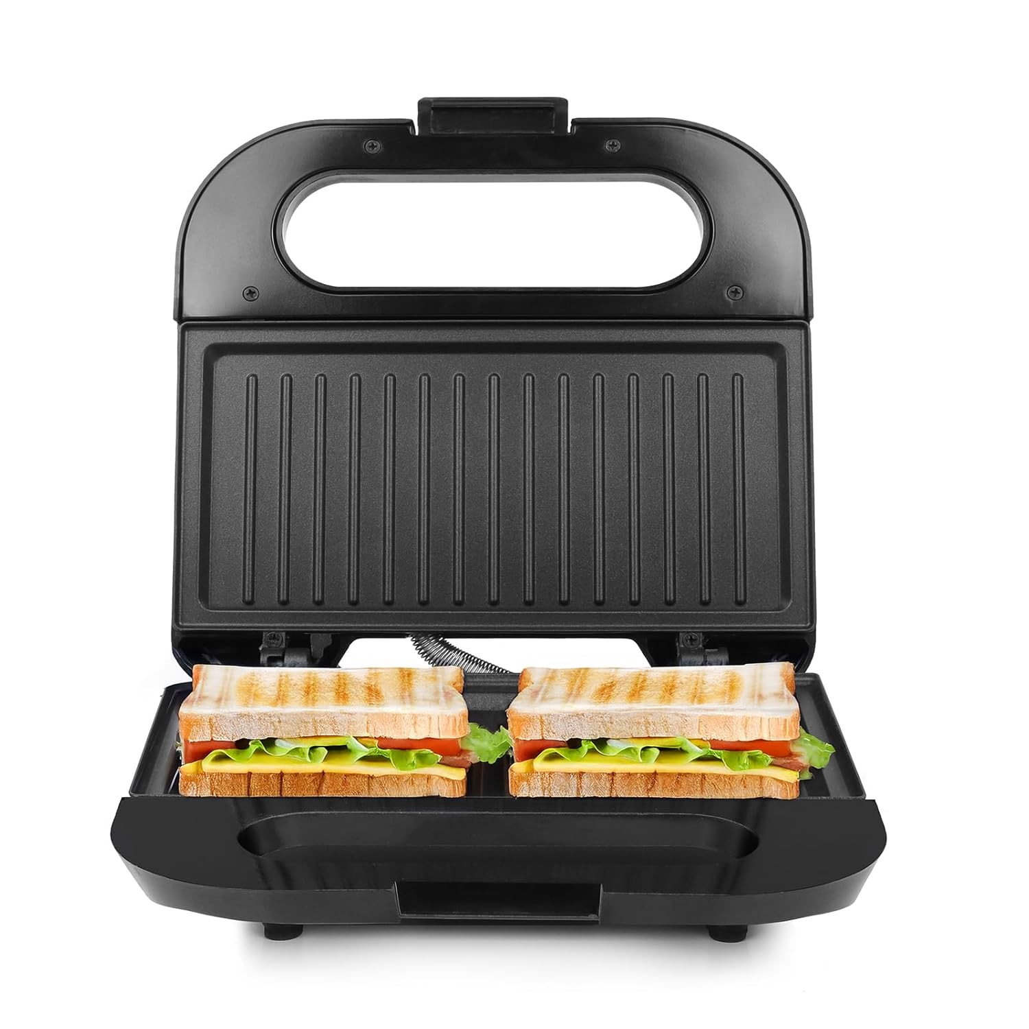 Milton Royal Express 800W Griller Sandwich Maker & Toaster | Auto Cut Off | Non-Stick Fixed Grill Plates | Easy Clean | Power Indicators | 1 year Manufacturer Warranty – Black Milton Royal Express 800W Griller Sandwich Maker & Toaster | Auto Cut Off | Non-Stick Fixed Grill Plates | Easy Clean | Power Indicators | 1 year Manufacturer Warranty – Black