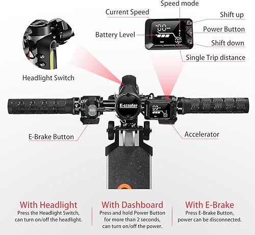 Miniatura 8 de Electric Scooter for Adults Commuting250W350W MotorUp to 1720 Miles Range  1216 MPH SpeedSolid Tire E-Scooters Foldable Portable Aluminum Electric