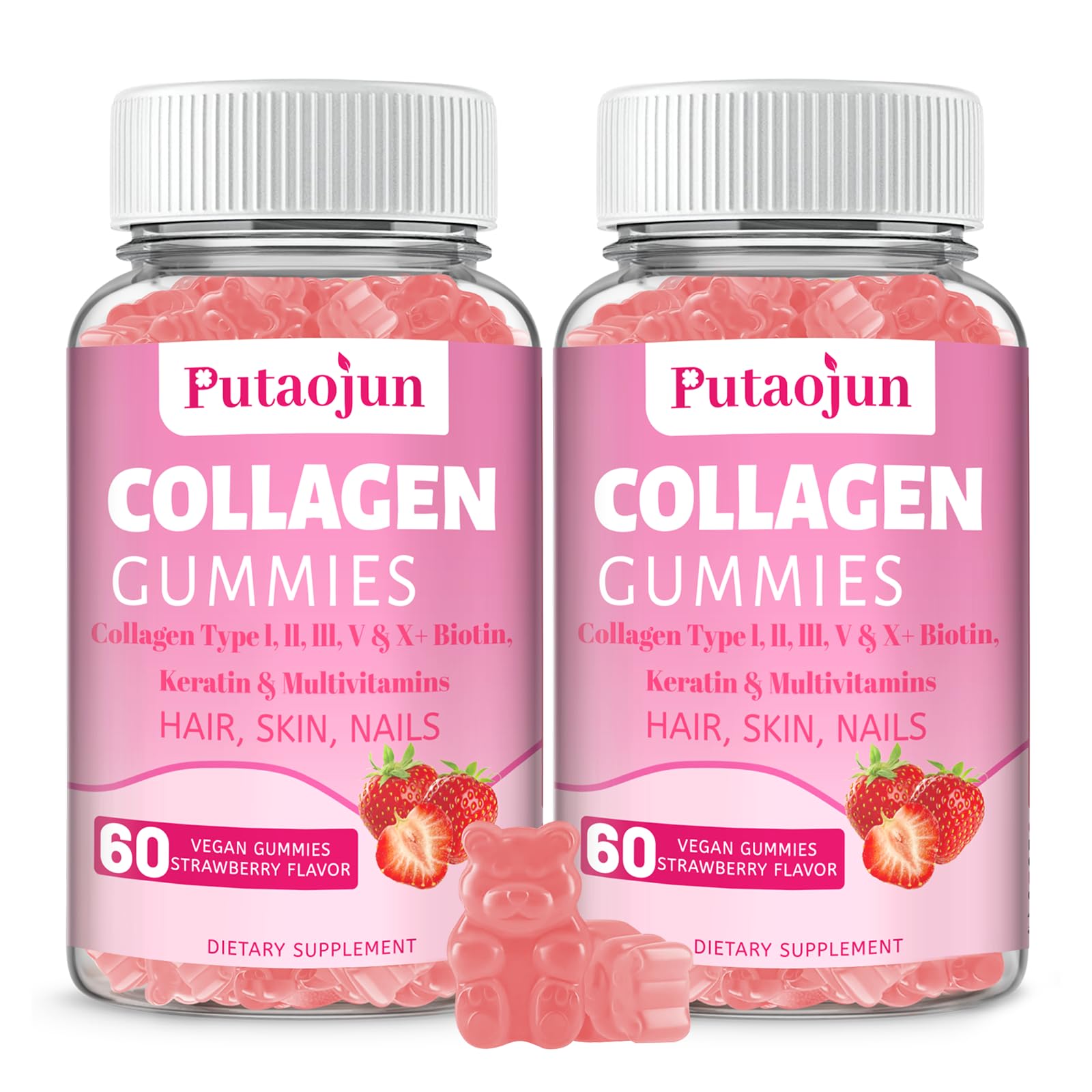 Collagen Gummies Hair Skin and Nails