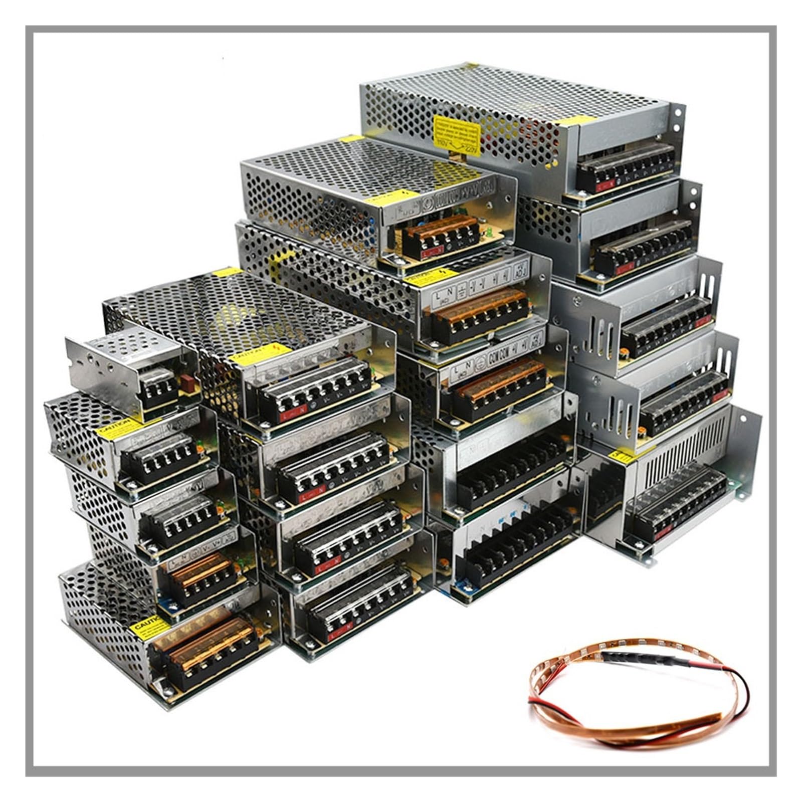Variable DC Power Supply Lighting Transformer，for LED Strip Stabilized Supply， LED Driver Suply 12v 24v Adjustable(24V360W)