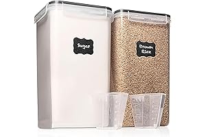 WHITE FEATHER SUPPLIES 6.5L Large Food Storage Containers
