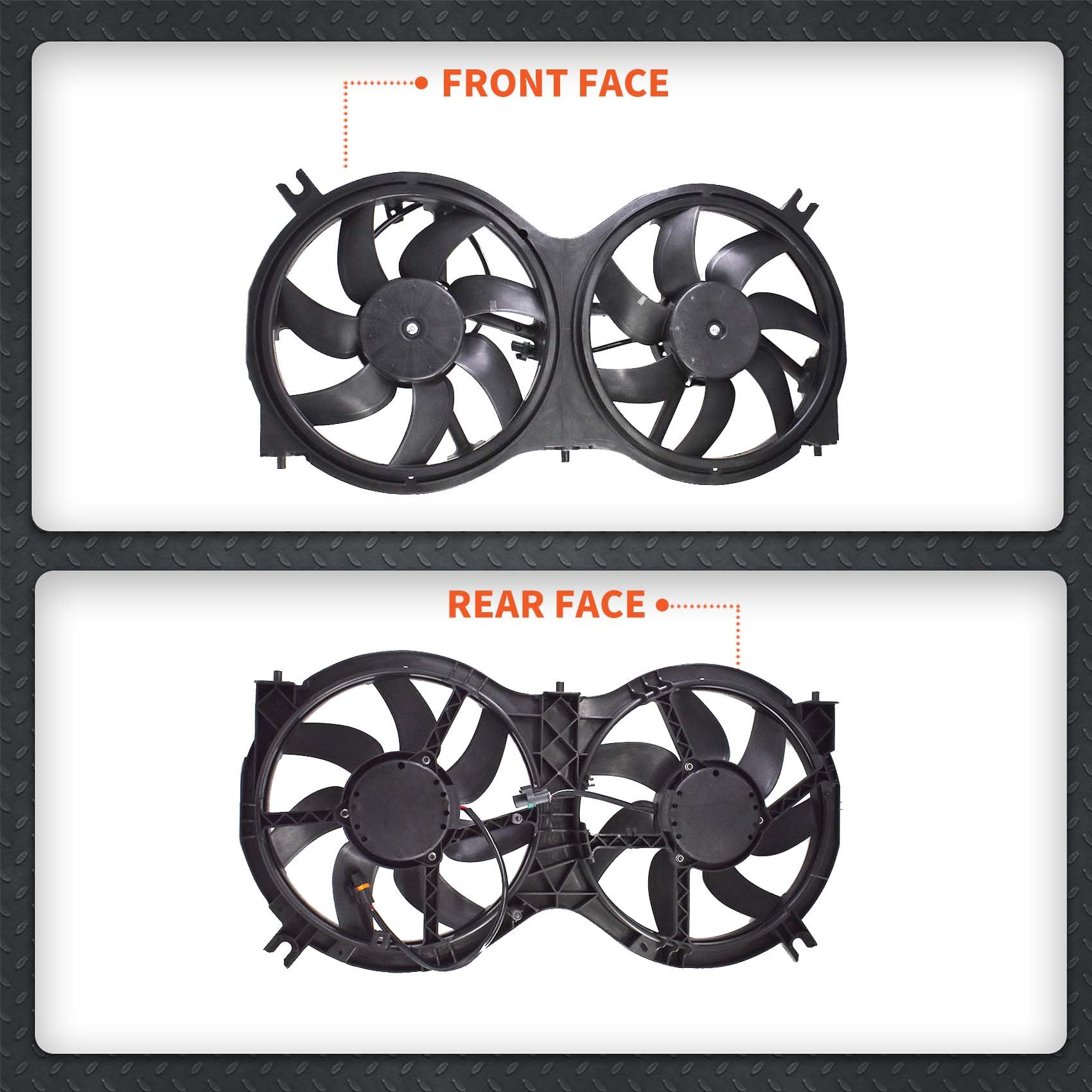 labwork Radiator AC Condenser Cooling Fan Replacement for Pathfinder 2013-2017 Infiniti QX60 NI3115149 product thumbnail 6