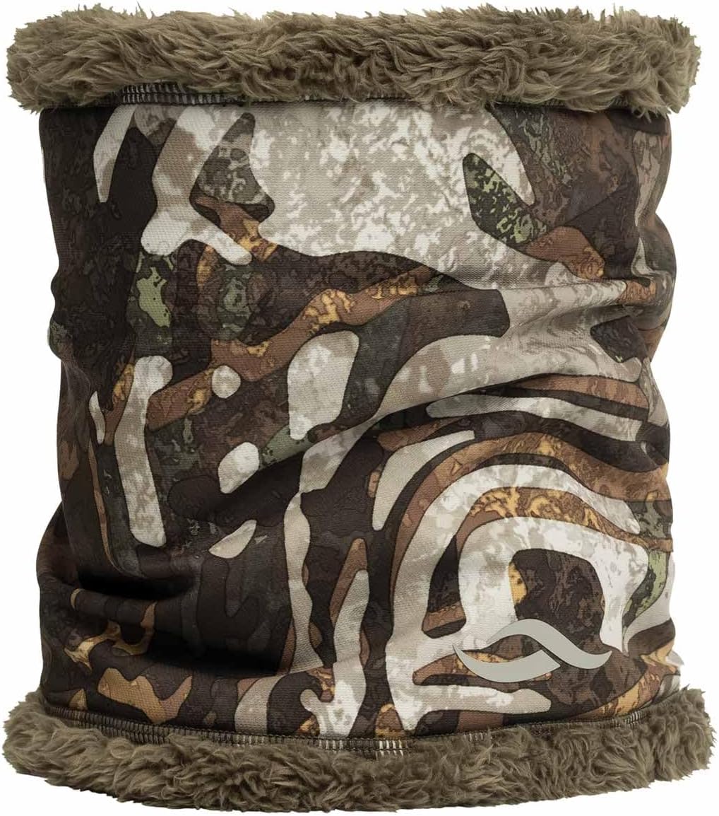 TUO High Pile Fleece Neck Gaiter - Ultimate Cold Weather Protection with Wind and Water Resistance Technology - Versatile 10" Length - DWR Treated for Unbeatable Comfort