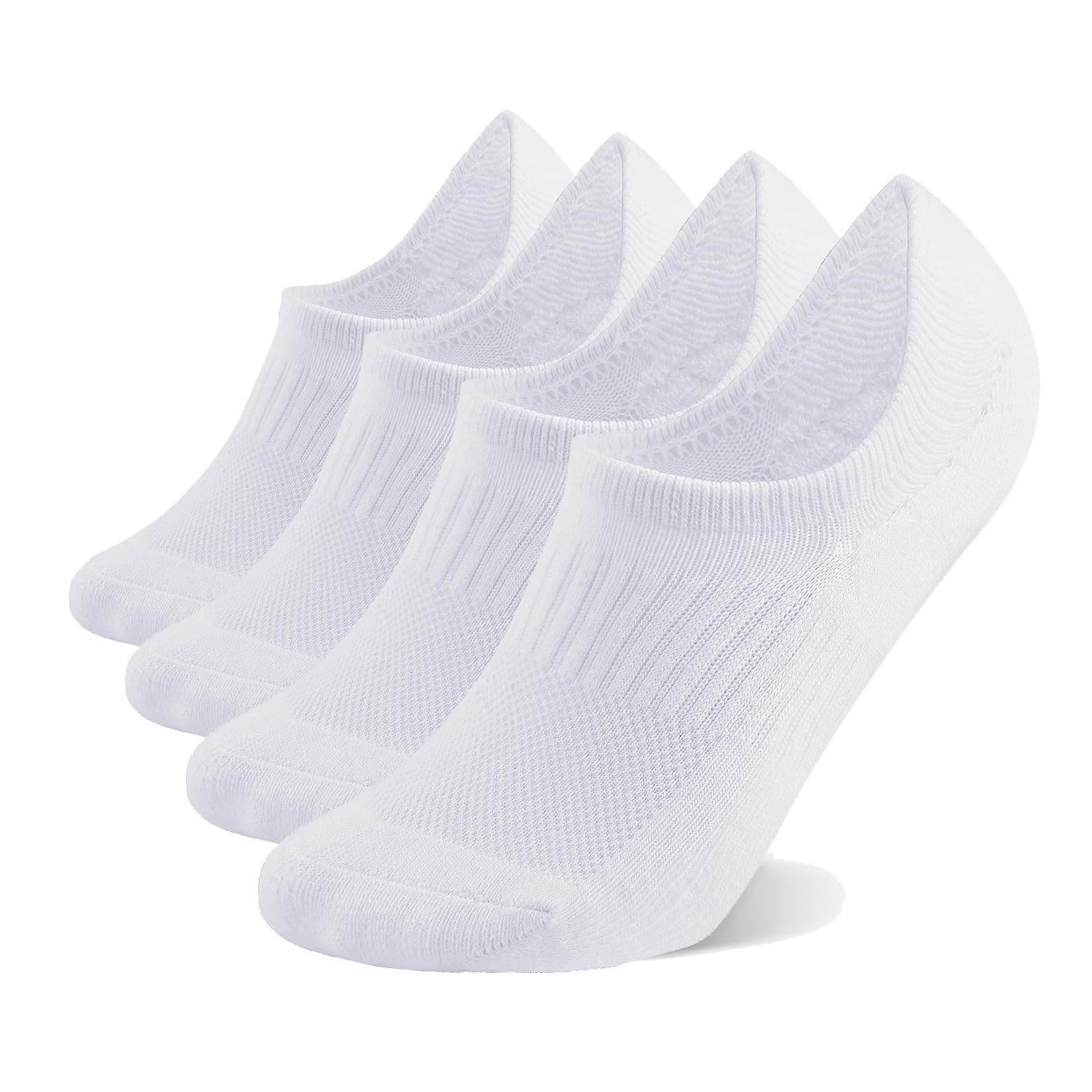 EPEIUS Thick No Show Socks for Women Athletic Ankle Socks Cushioned Running Low Cut Non Slip Footies 3/6 Pairs