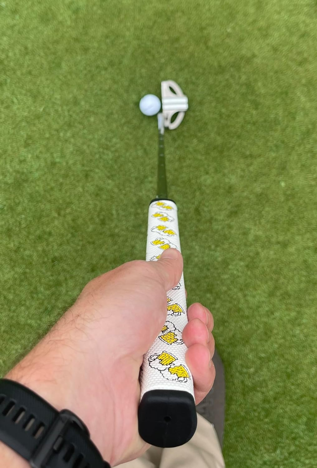 Grip & Rip Golf Tour Golf Putter Grip | Game Improving Anti-Slip Surface Designed to Improve Stroke Consistency and Feel | Pro Technology Classic Design
