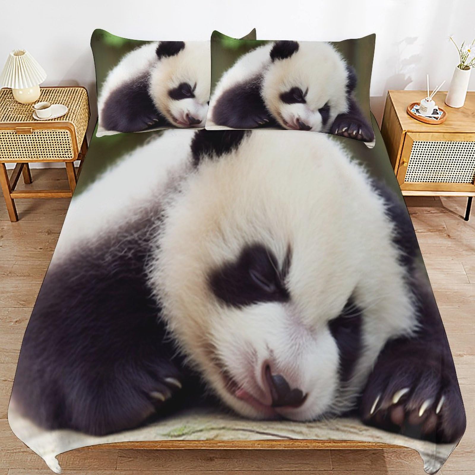Parure de lit panda pour des nuits pleines de tendresse et de douceur
