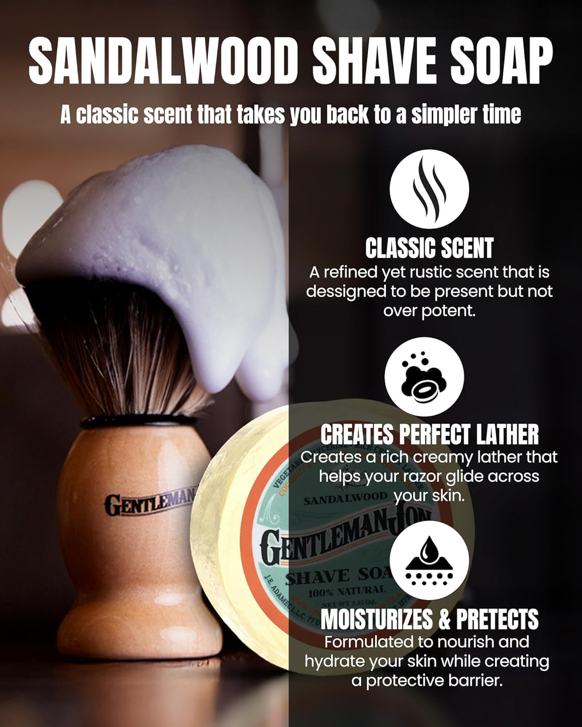 Gentleman Jon Supreme Shaving Collection - Deluxe Safety Razor Shaving Kit & Extra 50-Pack Platinum Double Edge Razor Blades - Extensive Wet Shave Set for Men - Superior Comfort and Smooth Shaves