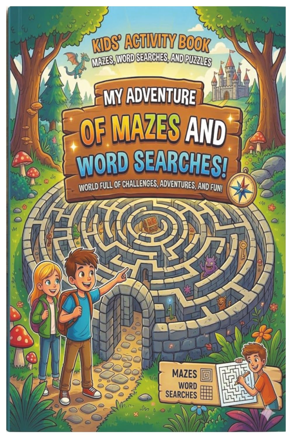 My Adventure of Mazes and Word Searches!