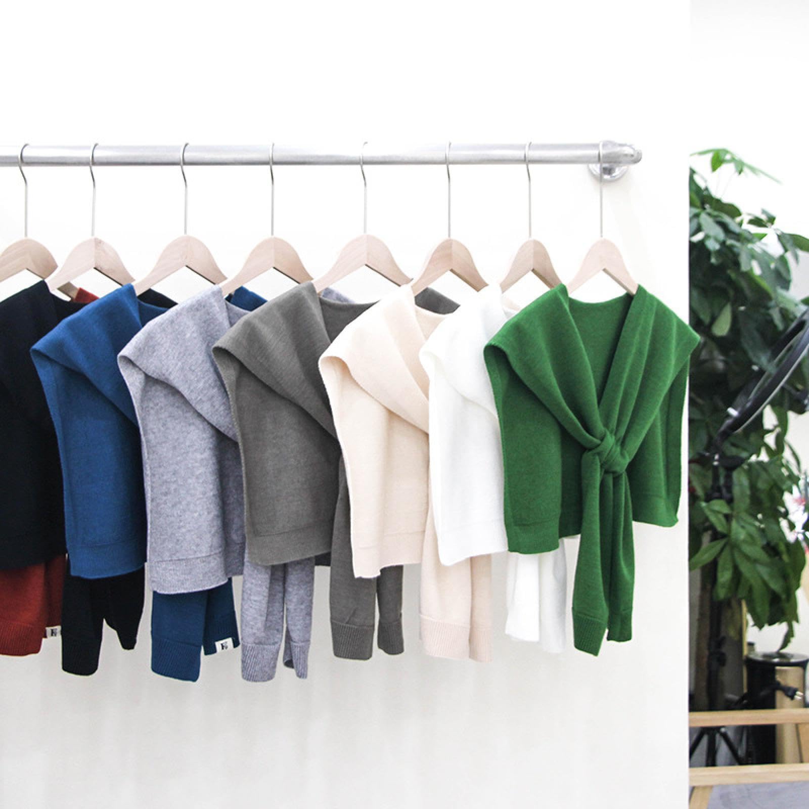 Sciarpa Donna Scialle Uomo Scialle Lavorato A Maglia Primaverile Ed Estivo per Scialle da Donna in Tinta Unita