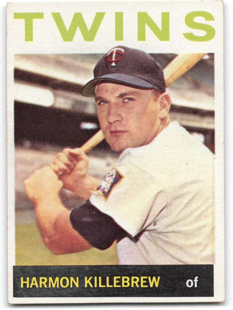 1964 Topps #177 Harmon Killebrew NM+ Minnesota Twins Baseball Trading Card