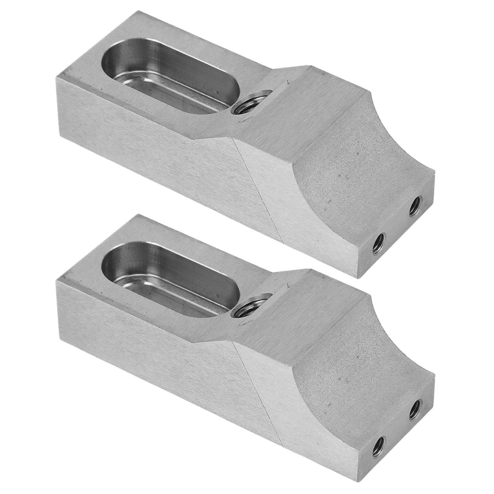 Generic Imadło Boczne ze Stali Matrycowej Mocne i Regulowane Mocowanie do Frezowania CNC Zestaw 2 Niskoprofilowych 68x25x20mm