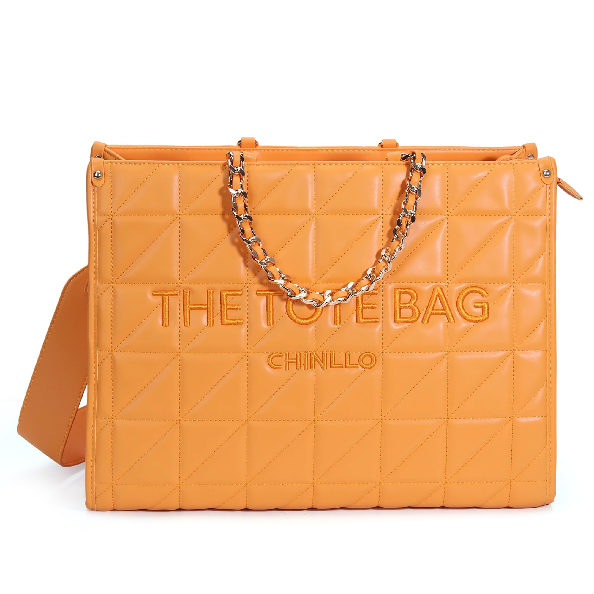 Chinllo Laptop Tote Bag for Women Top Handle Satchel Purse and Handbags Work Compartment with Shoulder Strap