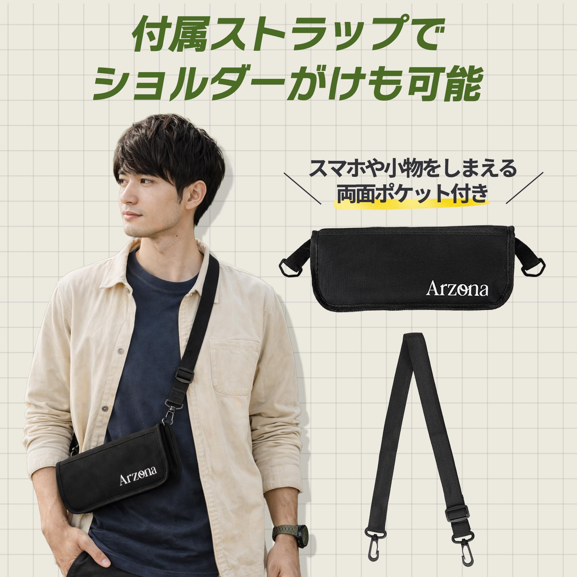 2026 Folding Chair, Lightweight, Integrated Bag, 2-Way Storage Pocket, Shoulder & Carabiner Included, Compact, For Camping, Fishing, Sports Events - 4