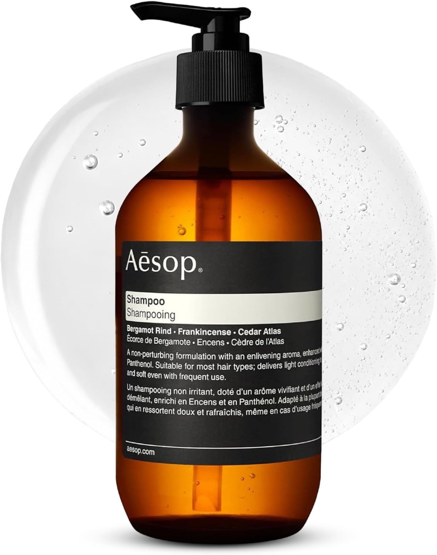 Shampoo | Enlivening Shampoo For Soft, Shiny, Fragrant Hair | With Frankincense and Panthenol | 16.9 oz