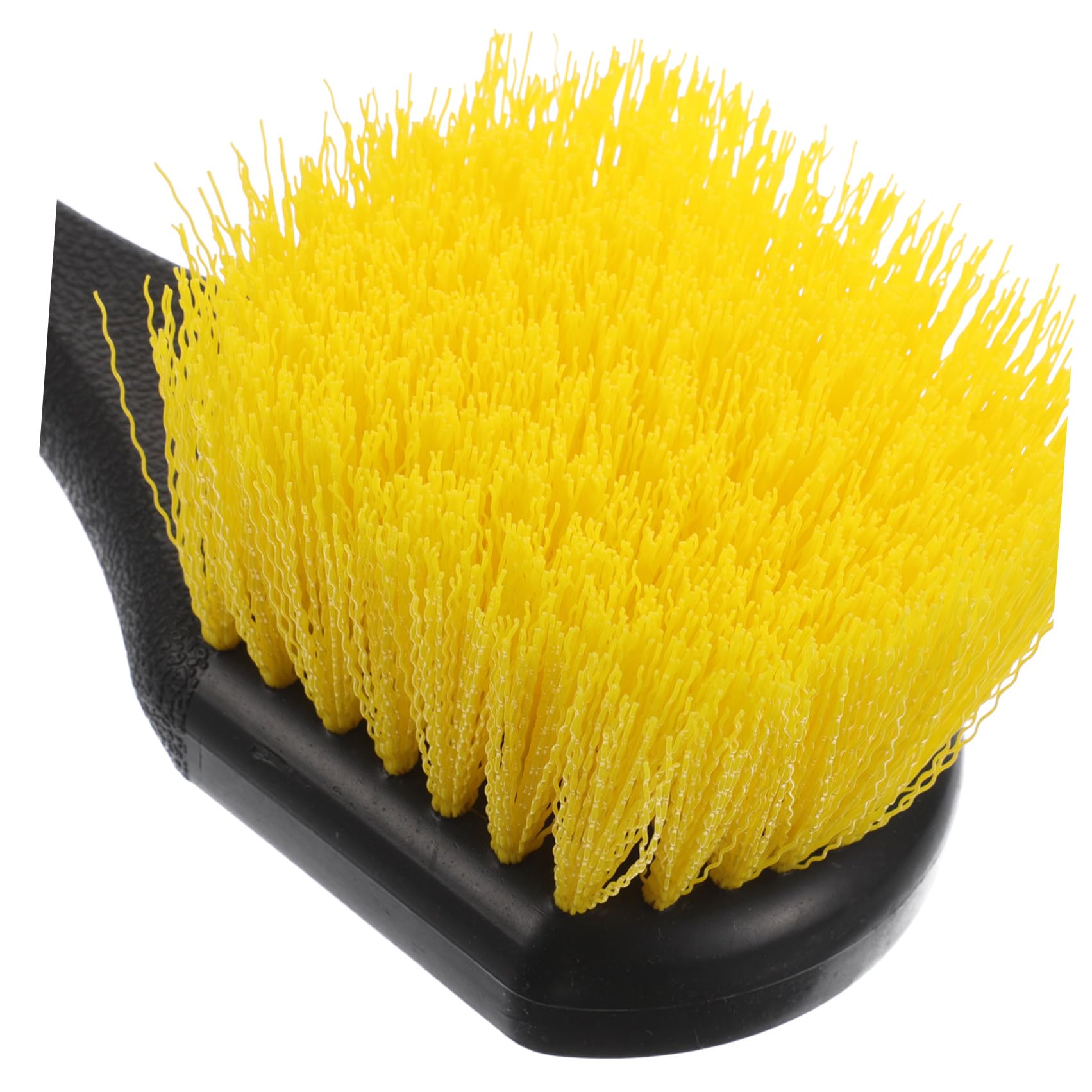 Operitacx 4 Pezzi Spazzola per Pneumatici e Cerchi Auto Manico, Plastico | Impugnatura Ergonomica, Uso Doppio per Lavaggio e Dettaglio, per Cerchi Ruote e Pneumatici Auto