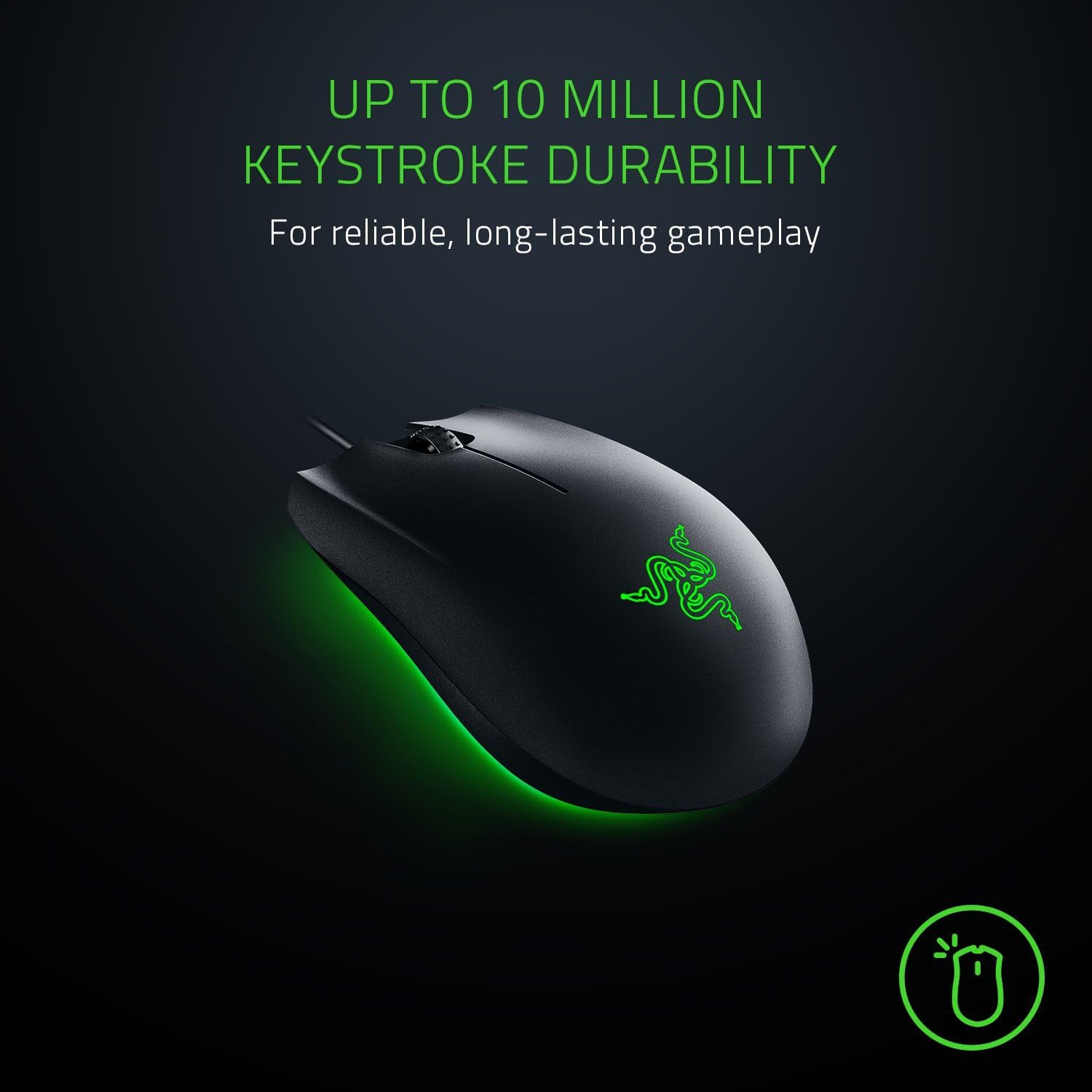 Amаzіng 🔥 Razer Abyssus Essential: True 7,200 DPI Optical Sensor - 3 Hyperesponse Buttons - Powered by Razer Chroma - Ambidextrous Ergonomic Gaming Mouse 🔥 Flаѕh Sаlе Razer Abyssus Essential: True 7,200 DPI Optical Sensor - 3 Hyperesponse Buttons - Powered by Razer Chroma - Ambidextrous Ergonomic Gaming Mouse