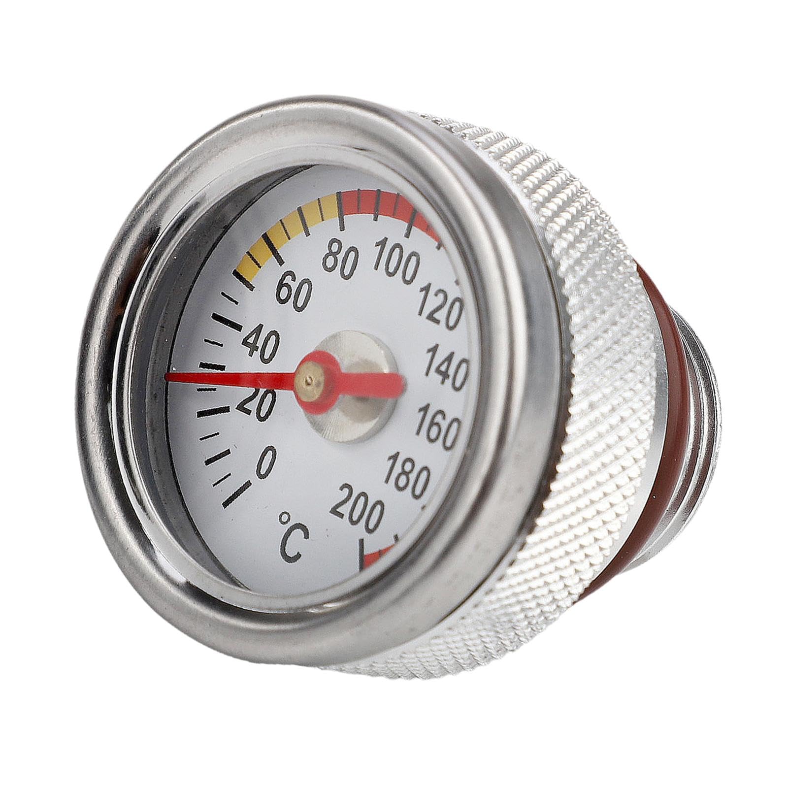 Enakshi® Oil Temp Gauge Metal Fitting Motorcycle Oil Temperature Gauge Oil Temp Meter Argent|| Automotive Tools & Supplies | Other Auto Tools & Supplies-picture-30