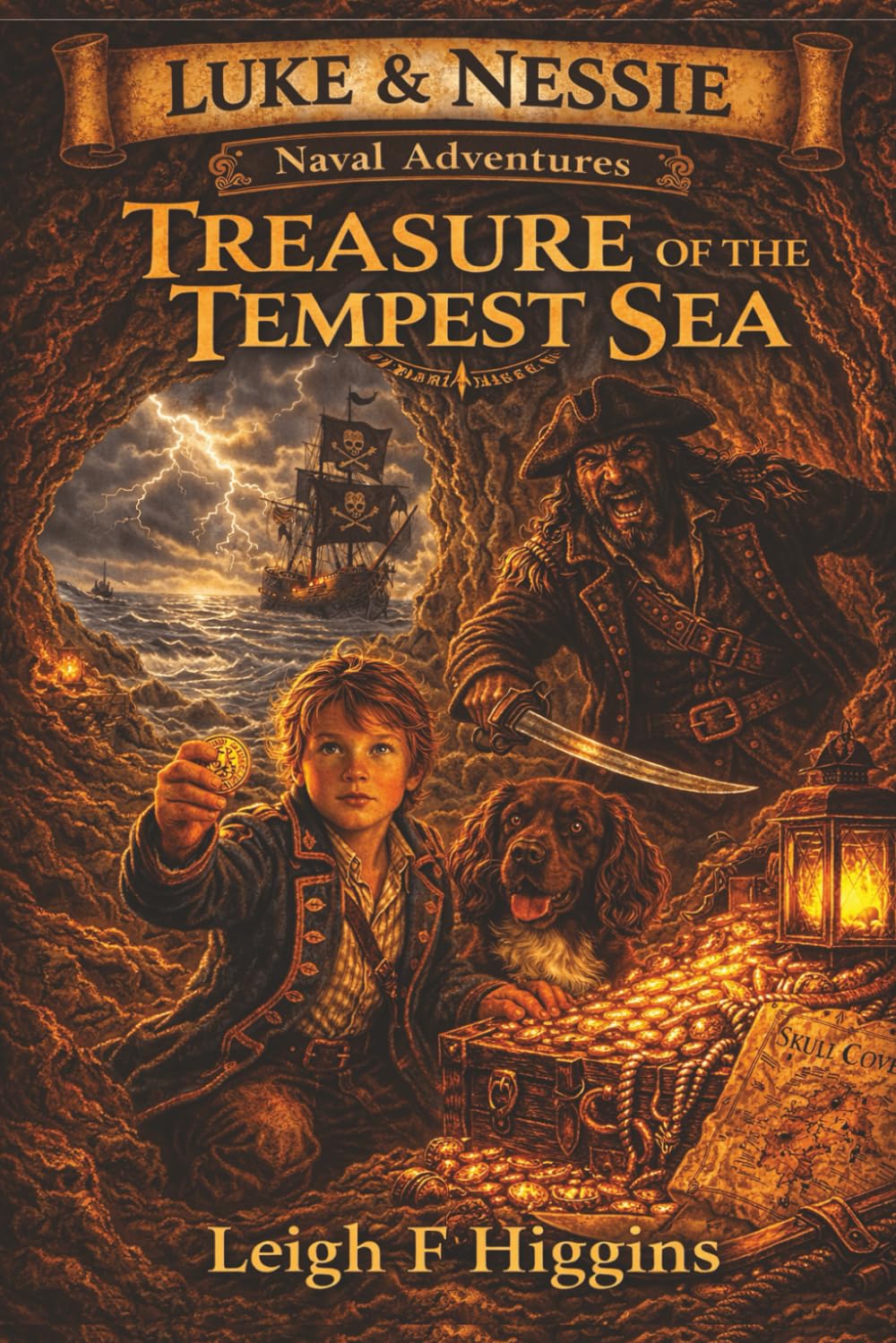 Luke and Nessie: The Treasure of the Tempest Sea: Children's short story thriller: Take your child on an adventure across the Seven Seas.: 1 (Luke and Nessie: Naval Adventures)