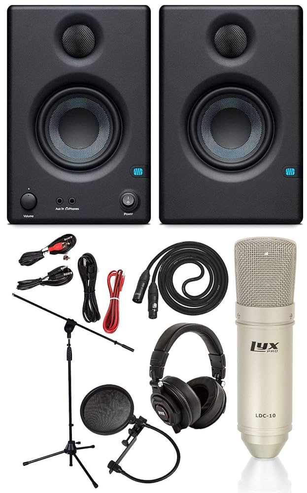 Amazon | PreSonus Eris E3.5 2-Way Active Powered Studio