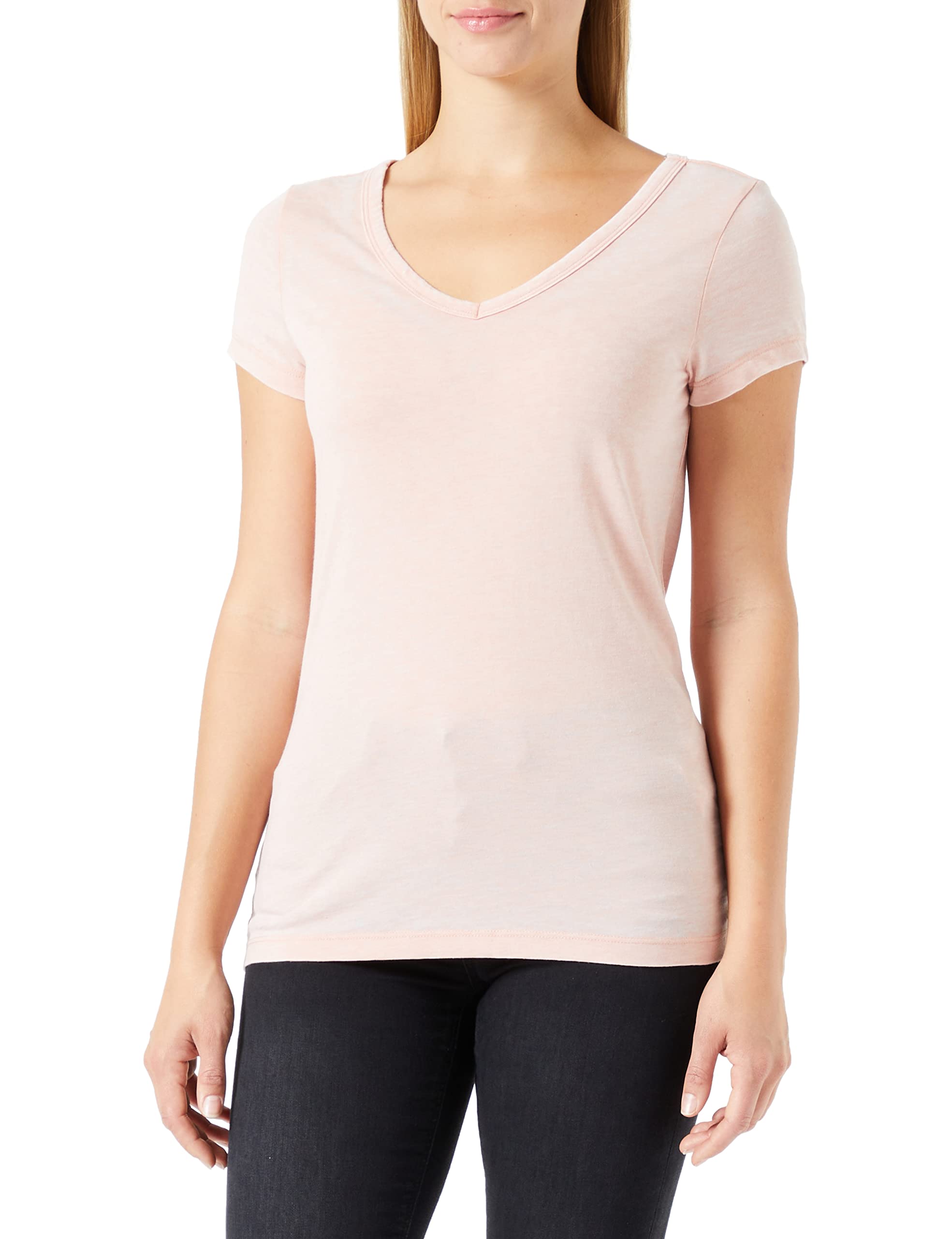 ONLY Women's Onlwrongly S/S Top Cs JRS T-Shirt, Misty Rose, S