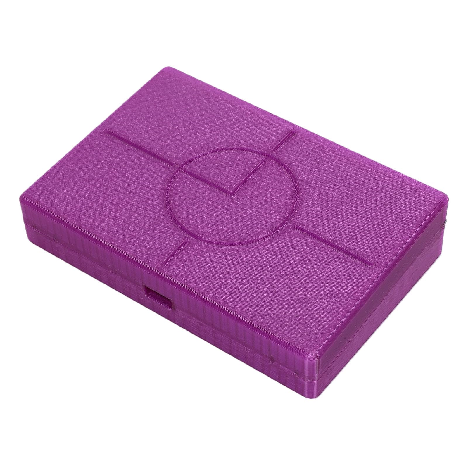 lyrlody Custodia per Console di Gioco retrò, Custodia per Console di Gioco in PETG con Apertura Frontale, Design Antiurto e Resistente all'acqua, 14,8 X 10 X 3,8 Cm per Flip 2 Viaggiatori (PURPLE)