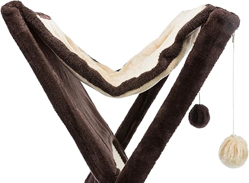 Miniatura 10 de Trixie Pet ProductsTorre de gato para plegar y guardar Miguel, CaféBeige