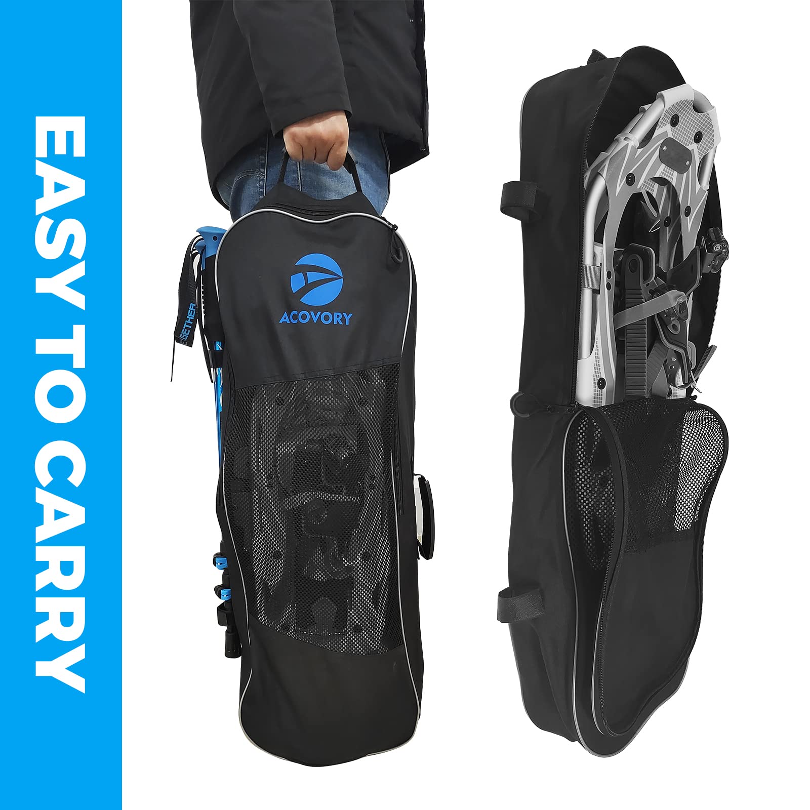 Amazon | ACOVORY スノーシューバッグ - スノーシューズバックパック