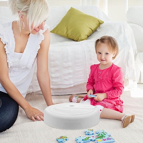 Miniatura 5 de Toyvian Rumba - Robot de barrido simulado de limpieza de juguete para niños, aspiradora con succión de juguete, robot aspirador, robot para niños