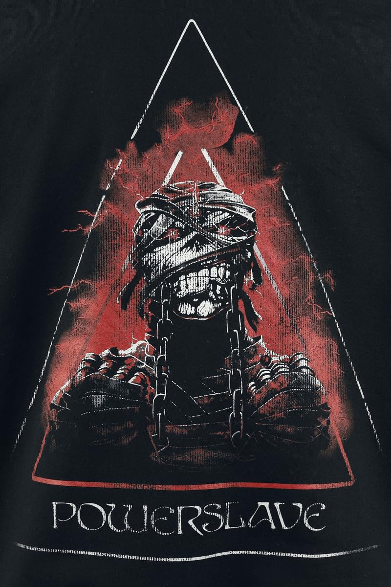 Iron Maiden Mummy Triangle Männer Kapuzenpullover schwarz Band-Merch, Bands