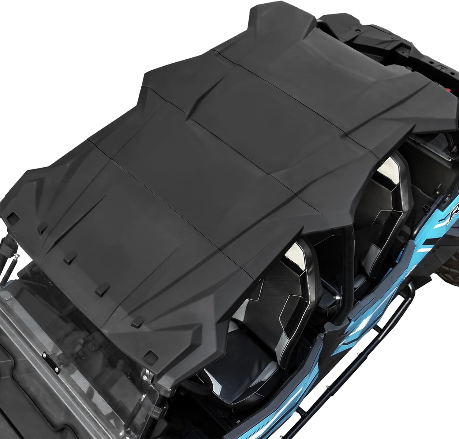 KIWI MASTER Poly Sport Roof for 2014-2023 Polaris RZR XP 4 1000 / XP 4 Turbo / 4 900 / S 4 1000 Accessories Replace OEM # 2883074 4-Seat Hard Roof Top Black