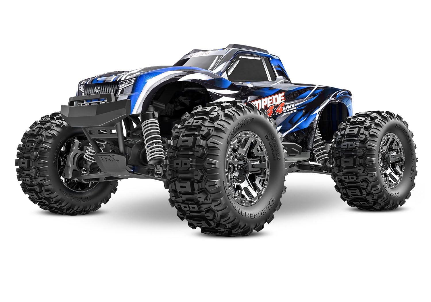 Amazon.com: Traxxas 1/10 Stampede 4X4 VXL Brushless Monster Truck