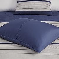 Vista 10 de Madison Park Palmer juego de edredón de 7 piezas, Poliéster, King