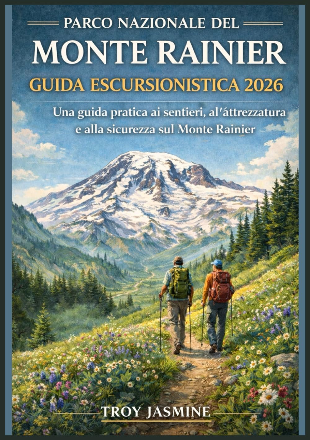 PARCO NAZIONALE DEL MONTE RAINIER GUIDA ESCURSIONISTICA 2026: Da escursionisti alle prime armi ad alpinisti esperti: una guida pratica ai sentieri, ... del Parco Nazionale Troy Jasmine)