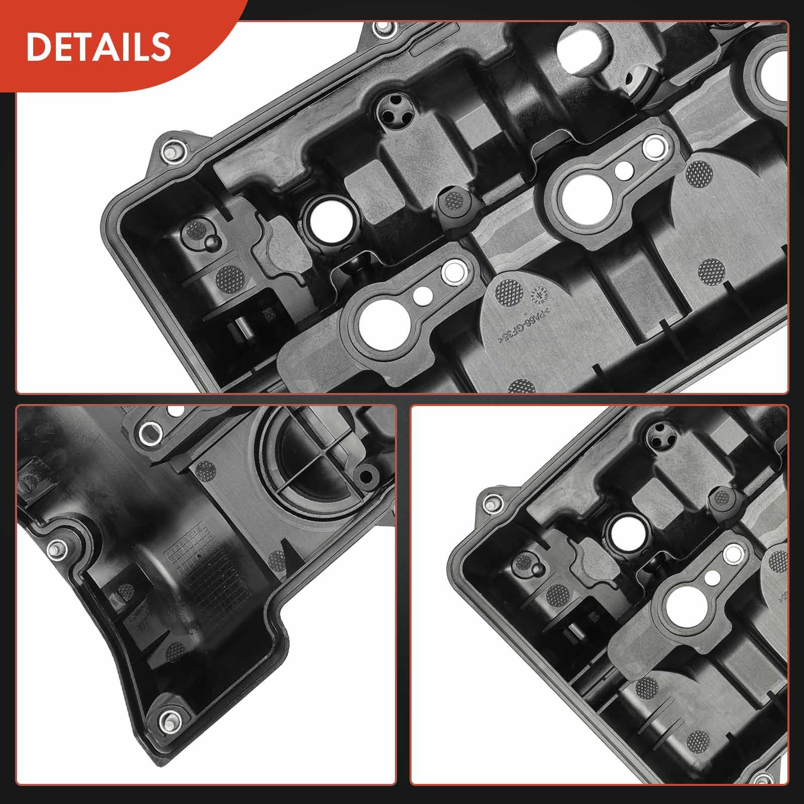 Frankberg Coperchio testata Cilindro Compatibile con Classe E W211 E 200 CDi Classe E T-Model S211 E 200 CDi Classe E W211 E 220 CDi Classe C W204 C 220 CDi Classe E Pianale/Telaio VF211 A6460102230