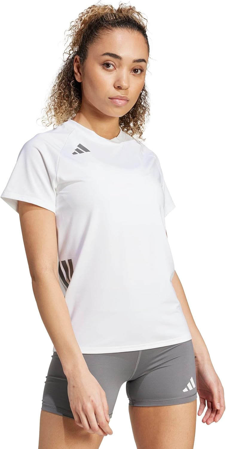Adidas Womens Hilo Volleyball Short Sleeve Jersey - Image 3