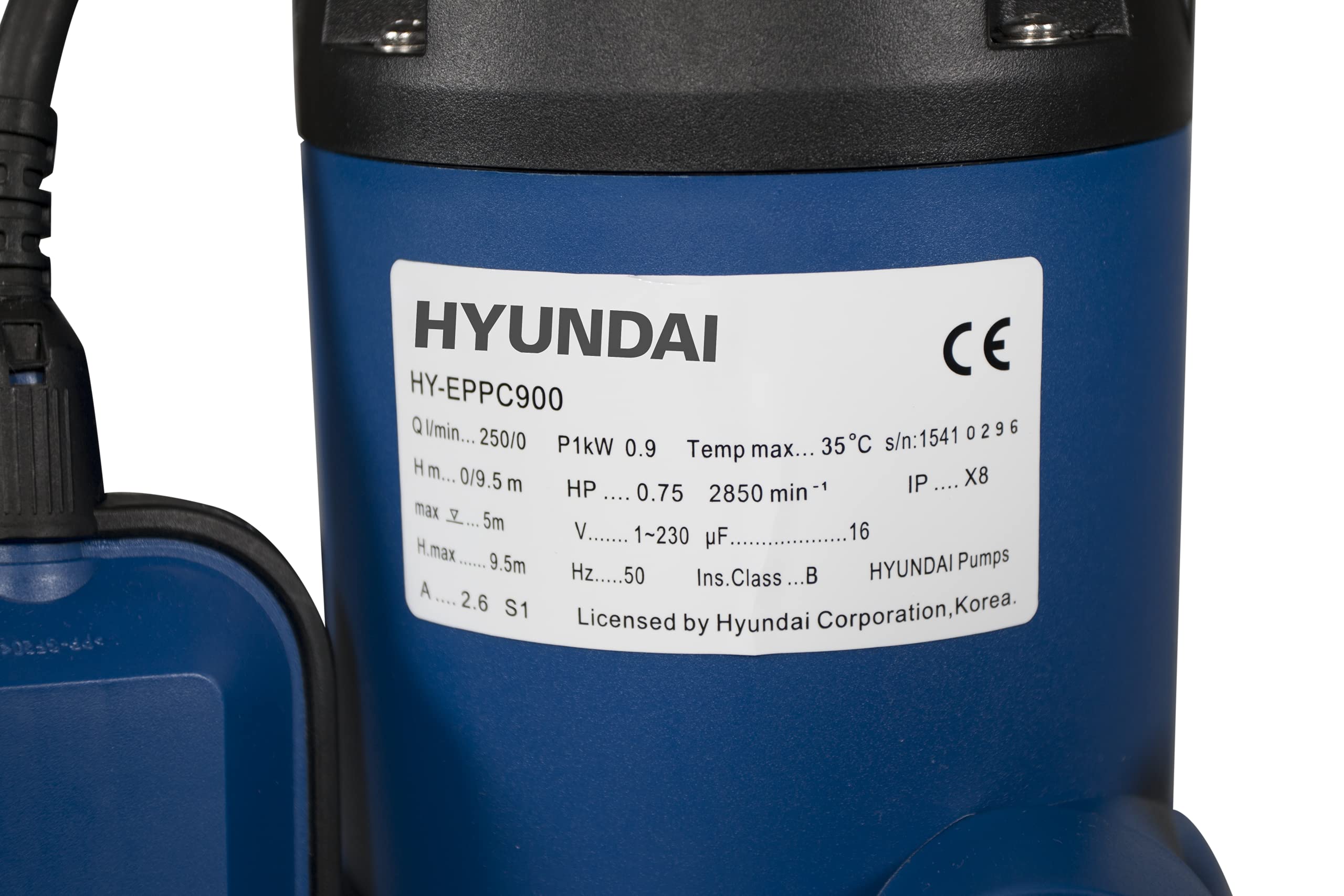 Hyundai Hy-Eppc900 - Bombas sumergibles